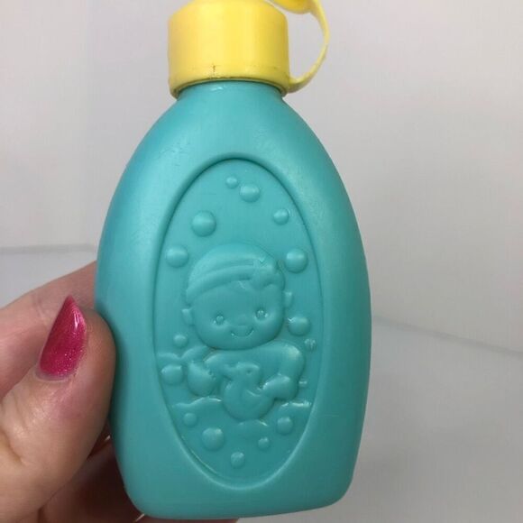 fisher price play pretend teal blue bubble bath bottle replacement mattel 2004 - Picture 5 of 7
